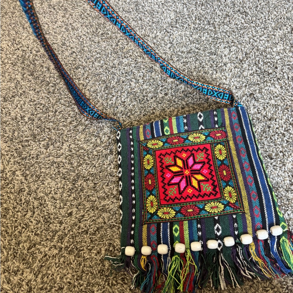 Colorful Bohemian Crossbody Bag